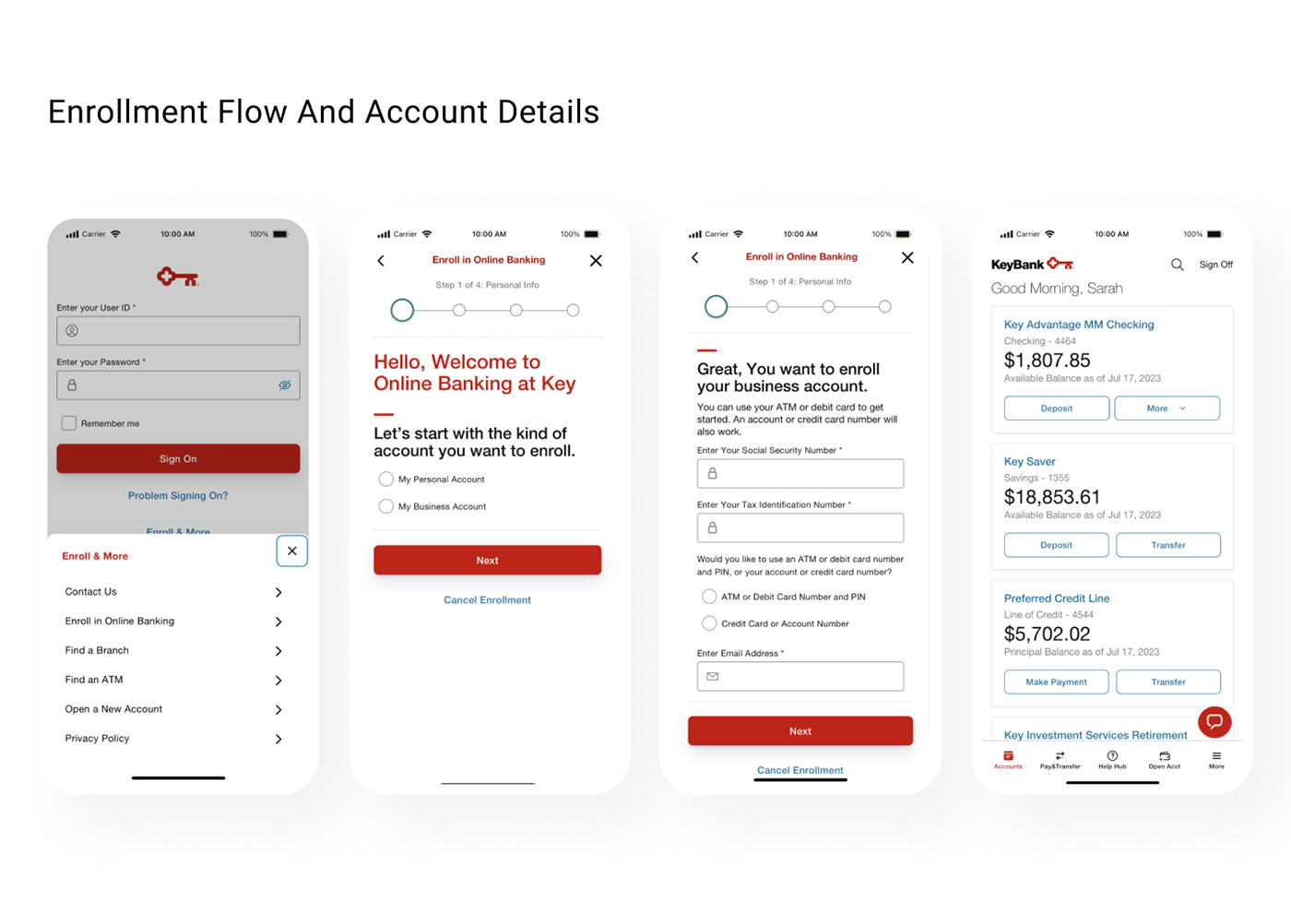 Hermass UX UI - Keybank