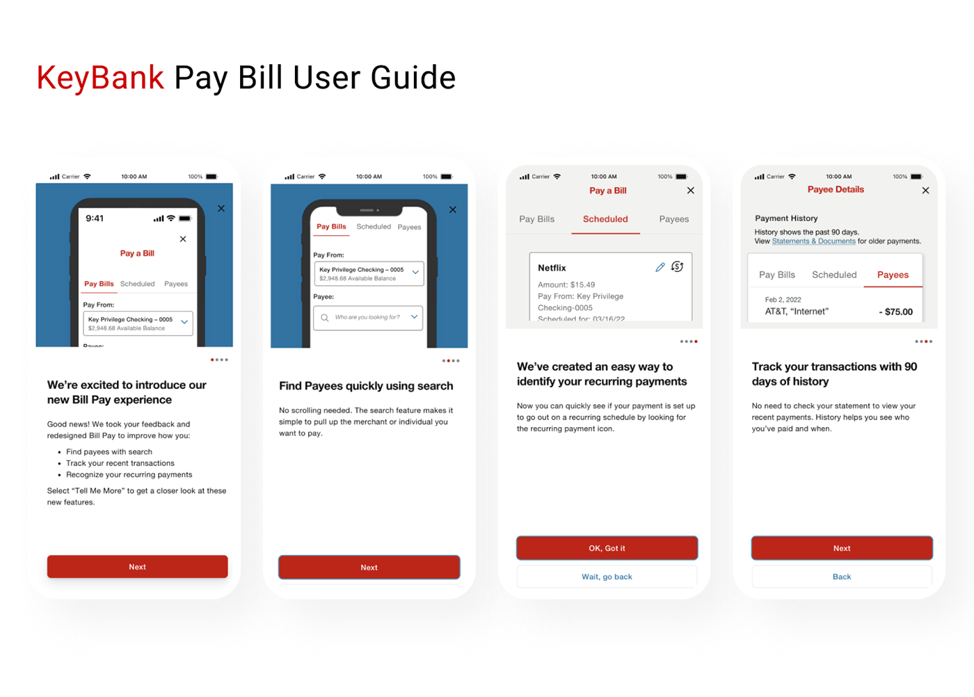 Hermass UX UI - Keybank
