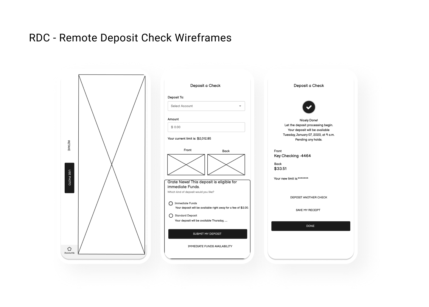 Wireframe - Hermass - UX Research